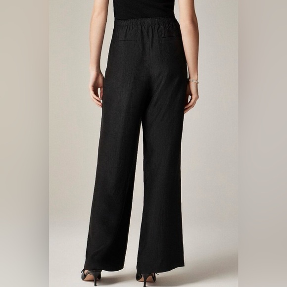 J. Crew Stratus pant in textured satin - Picture 4 of 13